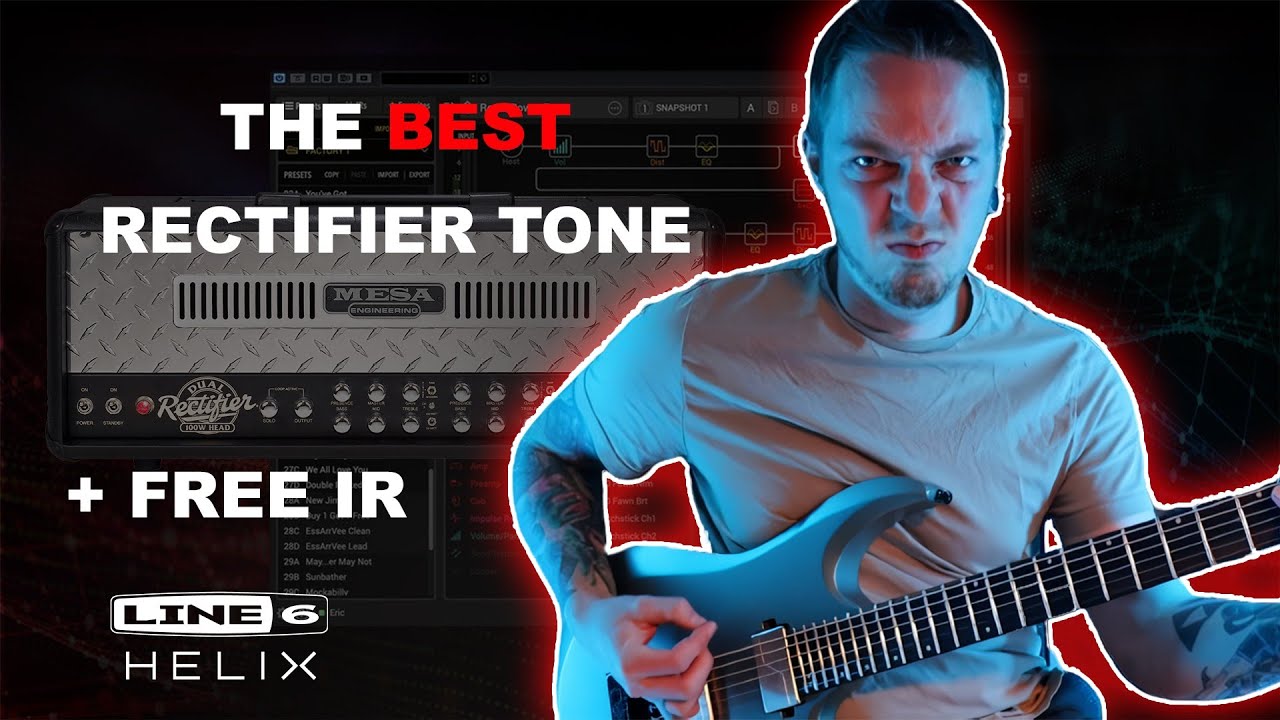 The PERFECT Modern Metal Rhythm Tone | Line6 Helix / HX Stomp | FREE Impulse Response