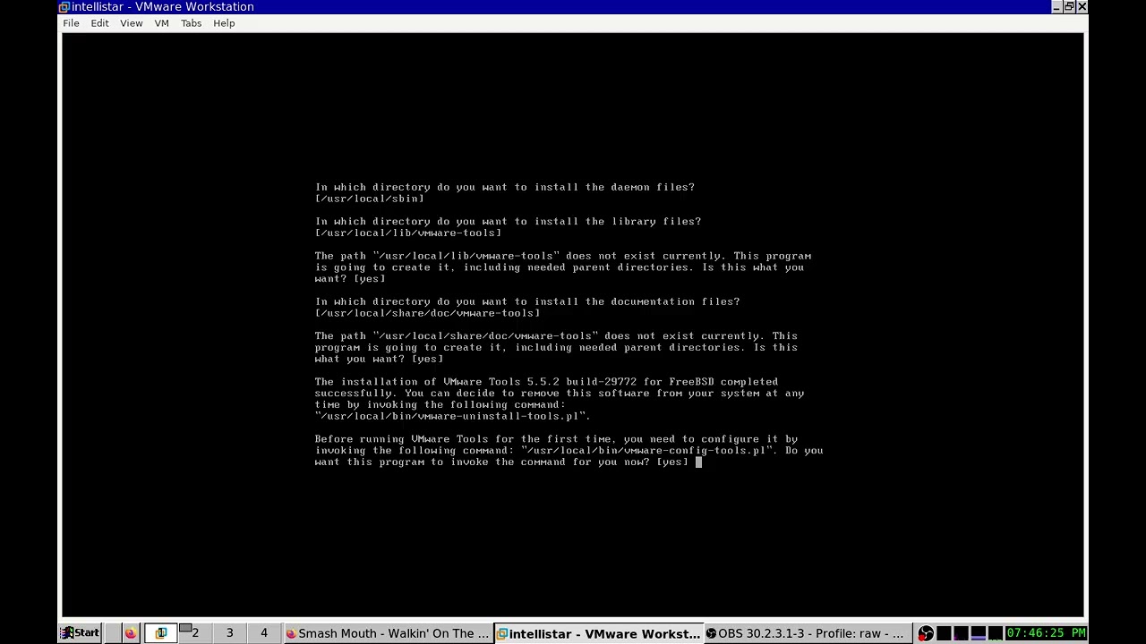 Intellistar 1 VMWARE TOOLS Guide