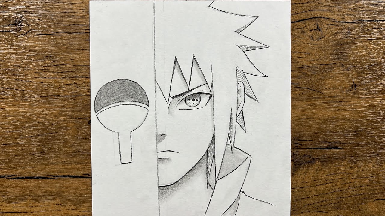 How to Draw Sasuke Uchiha | Step-by-Step Anime Drawing Tutorial