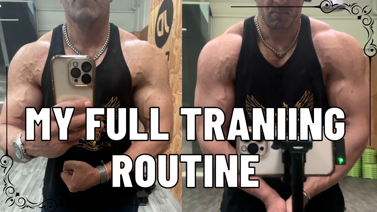My Full Training & Cardio Routine ⚡