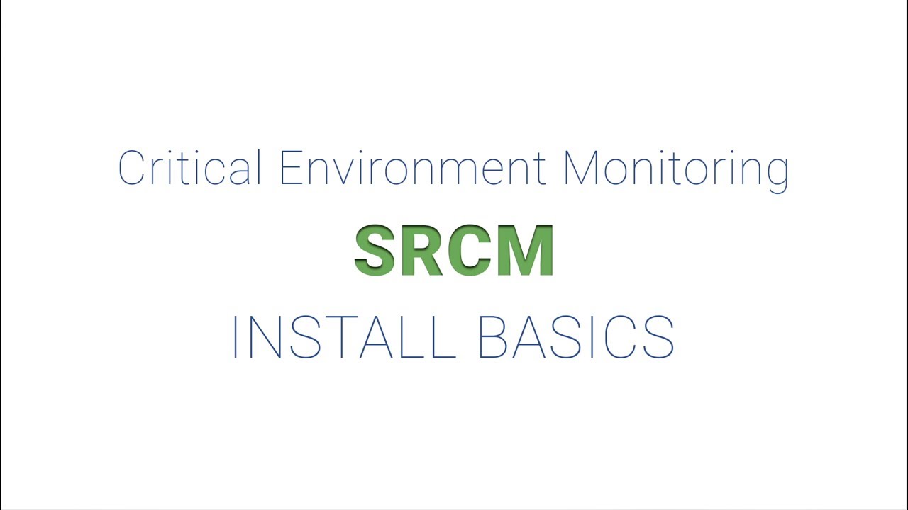 Setting Up Your Setra™ Room Condition Monitor: SRCM Alarm Basics