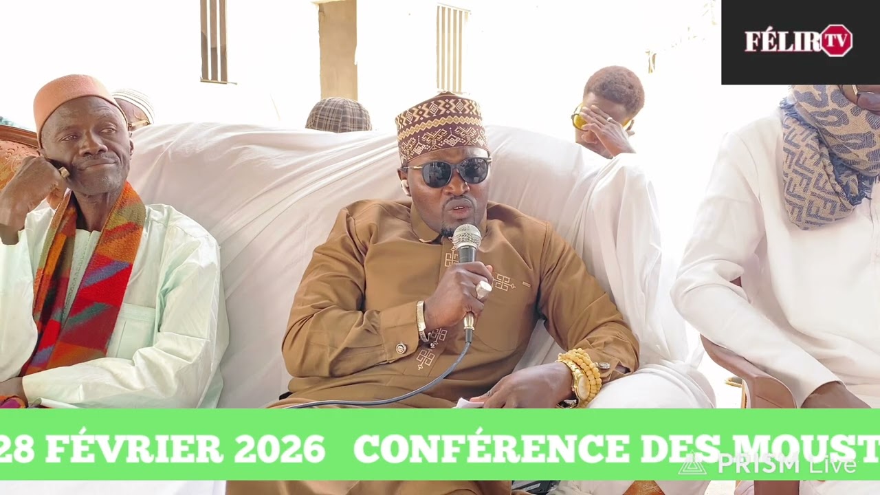 OUSTAZ DOUDOU YAMA SARR À LA CONFÉRENCE DES Moustarchidine DE FÉLIR 