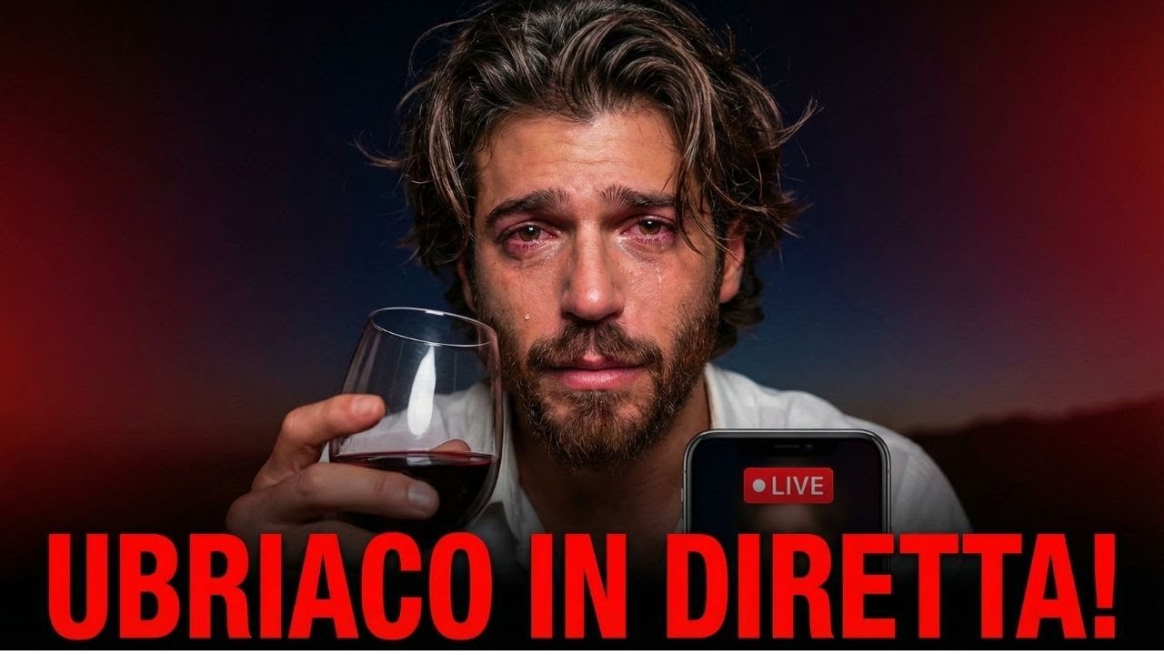 Can Yaman UBRIACO in Diretta: 