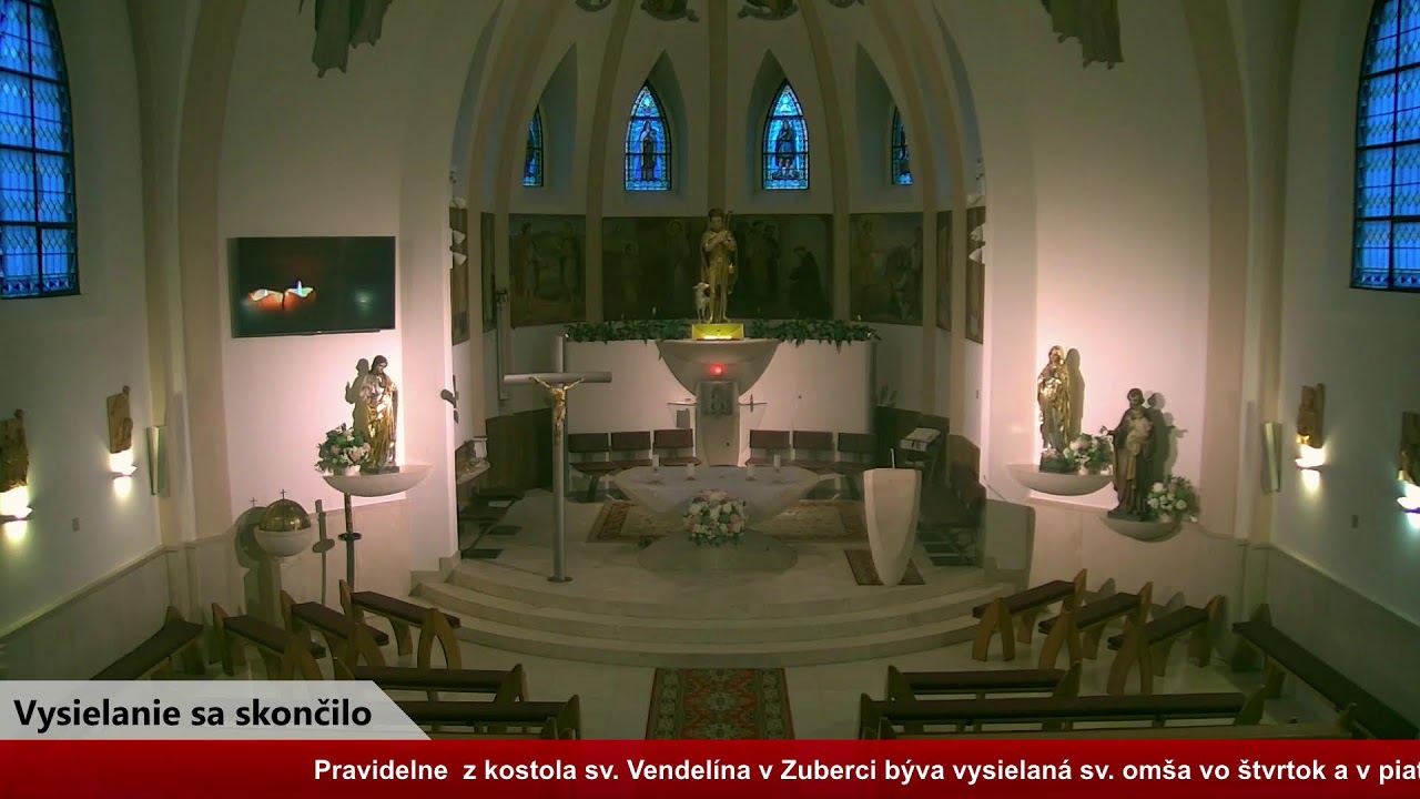 Živé vysielanie z kostola sv. Vendelína v Zuberci, 12.02.2026