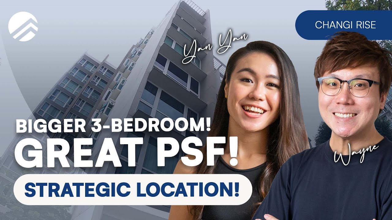 Changi Rise : Spacious 3-BR + Study in D18 | SOLD by PLB | 1,259 sqft | Home Tour | Yan Yan & Wayne