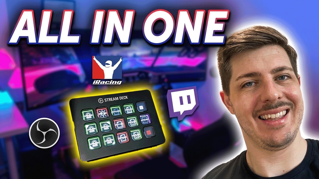 Моя настройка Stream Deck для iRacing и OBS.