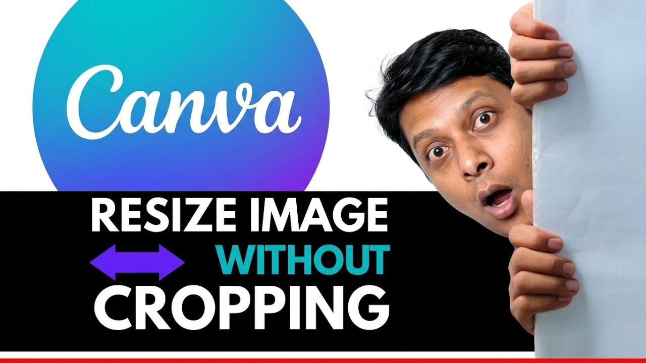 how to RESIZE Image in Canva without CROPPING: The Secret Canva Hack You Need!