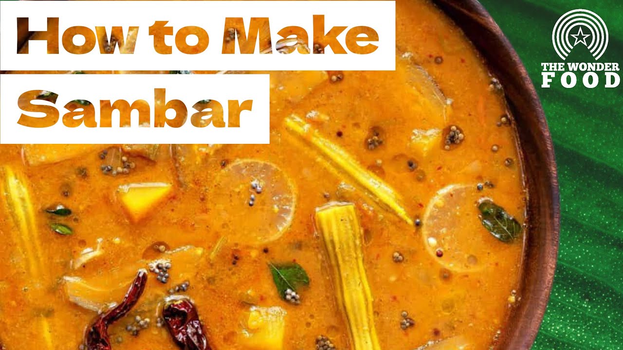 How to make hotel sambar | special Tasty Sambar  - Easy sambar idli or Dosa  #food 