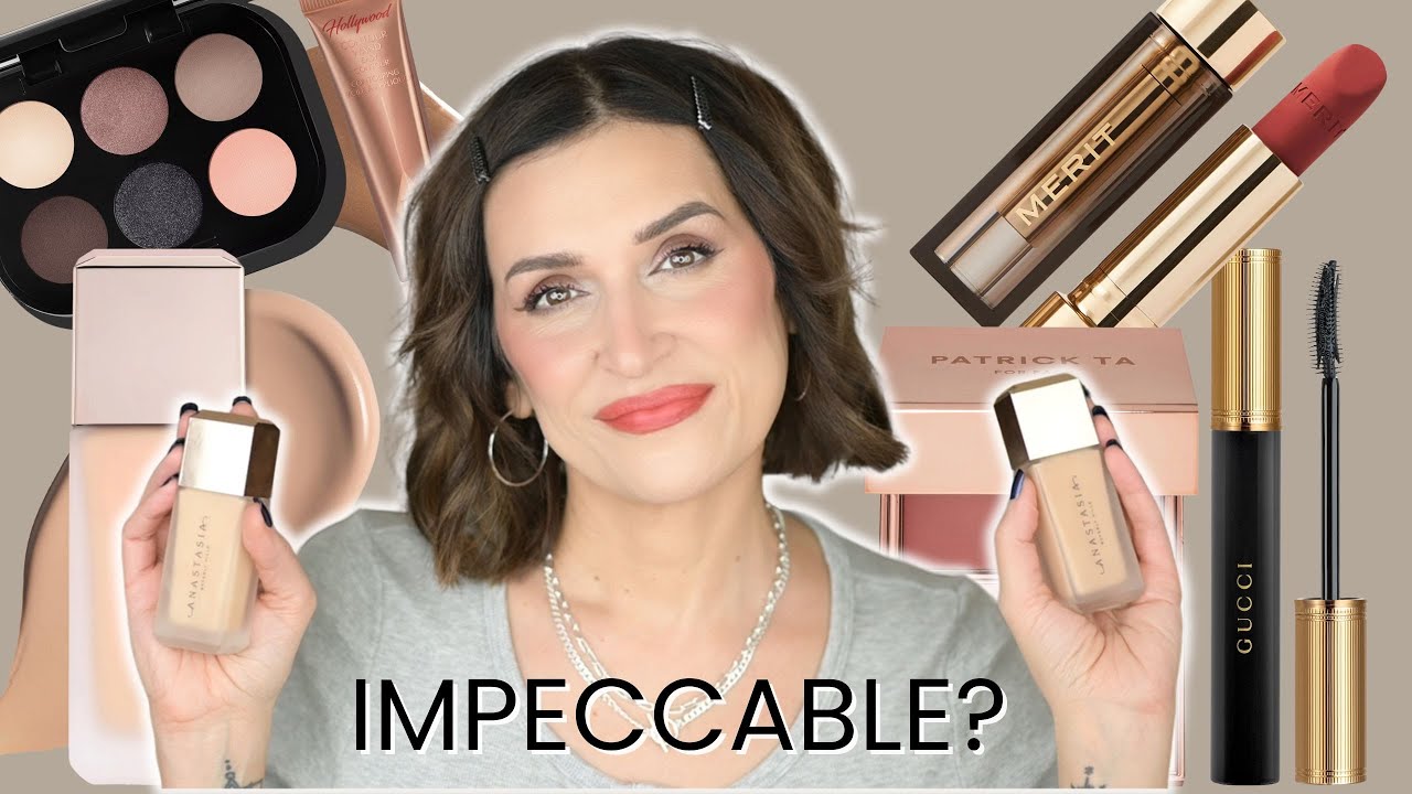 Anastasia Impeccable Foundation Wear Test/Review Mature Skin Over 40/50 Gucci Le Magnetisme Mascara