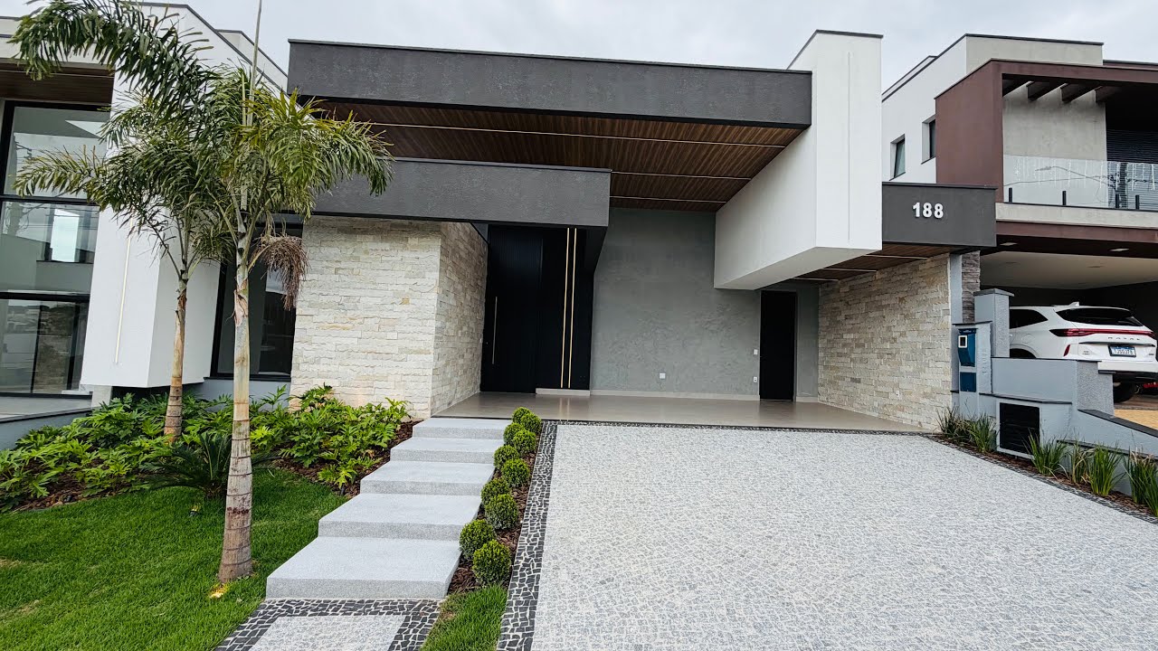 CASA TERREA REPLETA DE MARCENARIA ALTO PADRÃO NO DESEJADO COND SANTORINI EM PAULÍNIA-SP