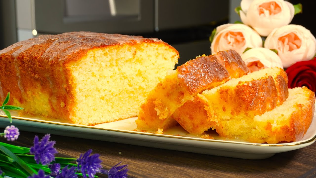 Simple Loaf Butter Cake Recipe! Easy & Quick! It Melts In Your Mouth!