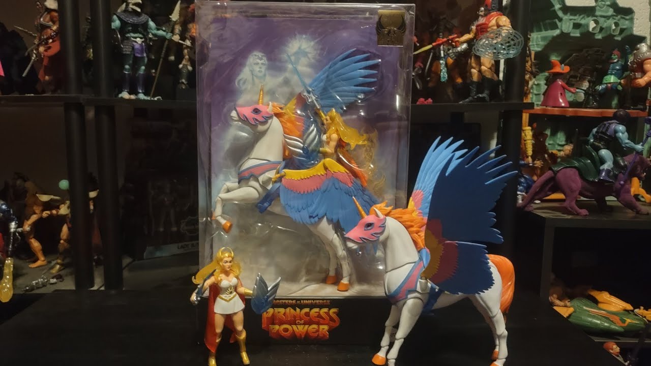 Распаковка и обзор коллекции мультфильмов Motu Origins She Ra Swift Wind из 2 игрушек Mattel Crea...