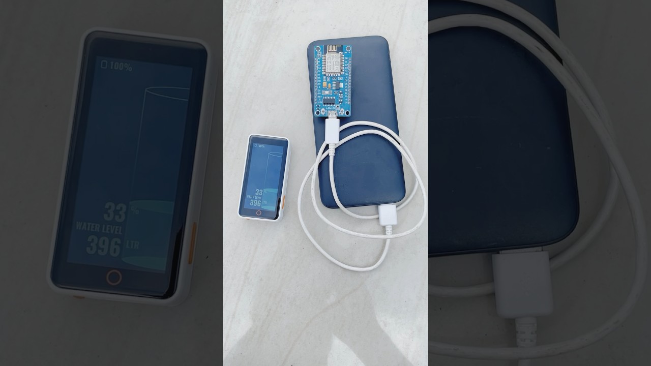 WIP Wireless Water Level Indicator with ESP-NOW on LILYGO T-Display S3 Pro & NodeMCU 