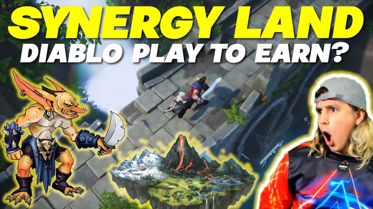 SYNERGY LAND - NEW PLAY TO EARN ACTION RPG GAMEPLAY , DIABLO STYLE ON SOLANA