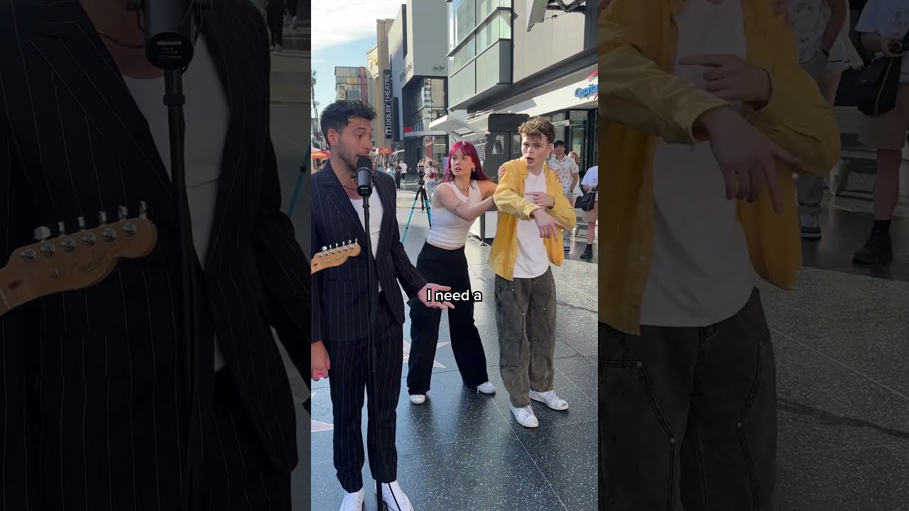 Throwing a Water Balloon At Dancers Then Pretending to Sing in Public Part 😭🥀