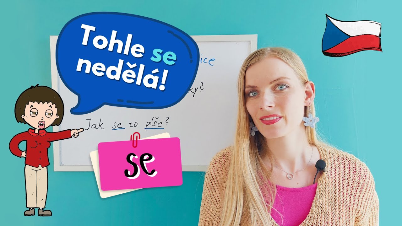 🥣 Reflexive Passive Voice Step by Step (Use of 'se' in Czech)