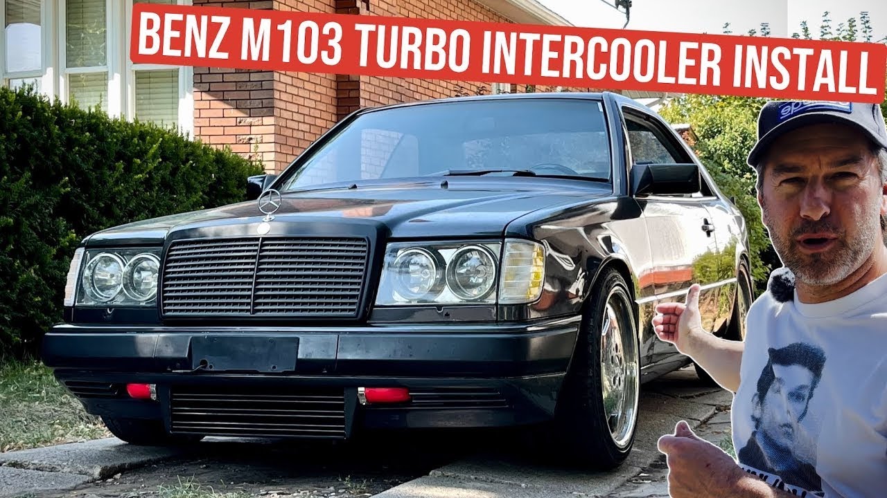 Mercedes-Benz M103 Turbo Часть 2 | Установка интеркулера