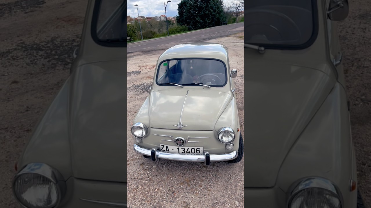 Seat 600 a&ntilde;o 1967 completamente de serie #seat600 #seat #car #automobile #cupra #viralshorts