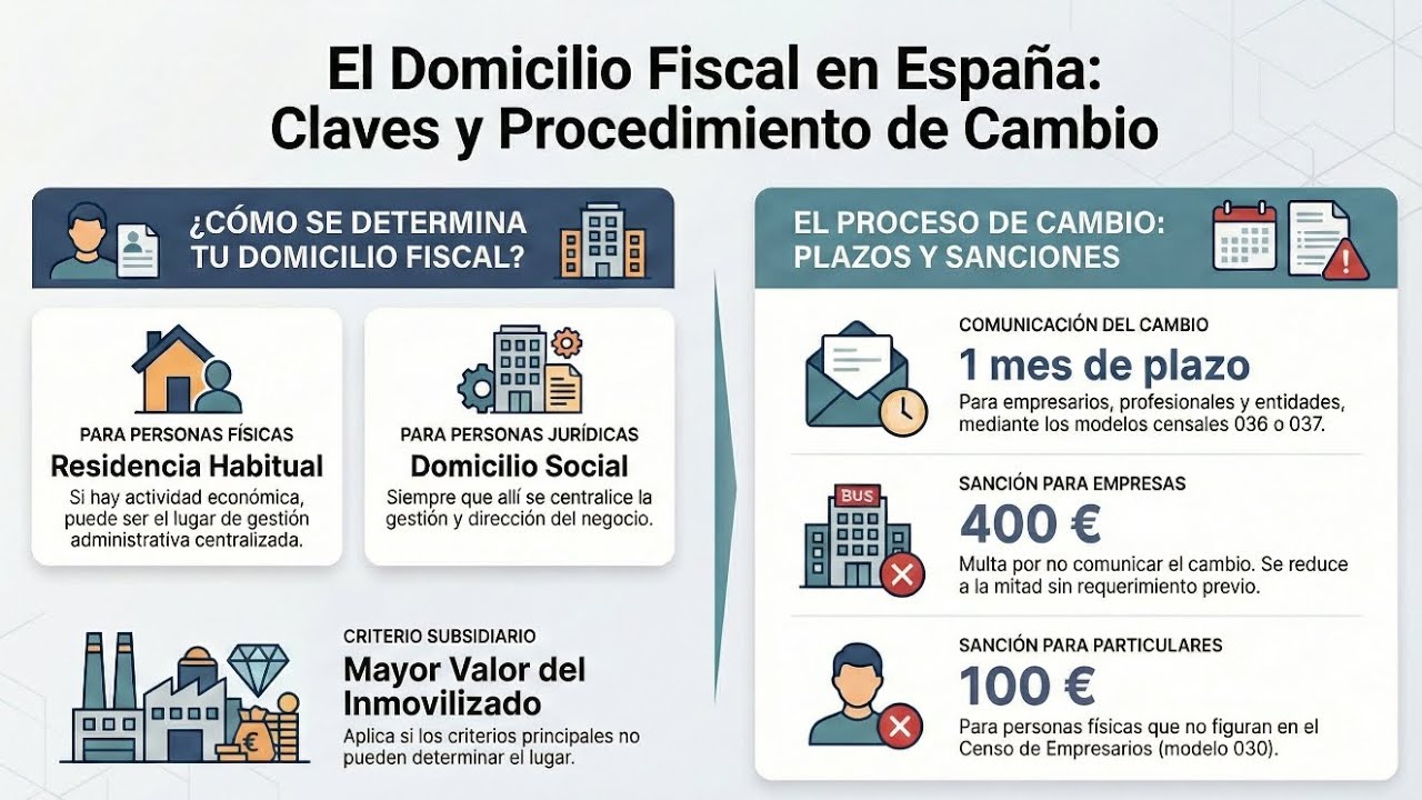 Tema 4 Agente de Hacienda | Obligados tributarios, domicilio fiscal y prescripción EXPLICADO FÁCIL