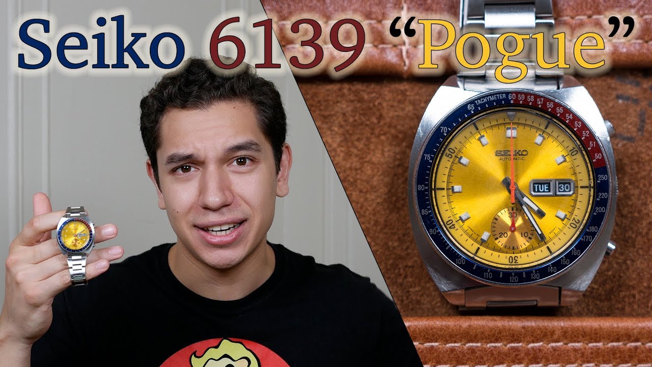 Обзор винтажных часов: Seiko 6139 «Pogue» — краткая история первого автоматического хронографа Seiko