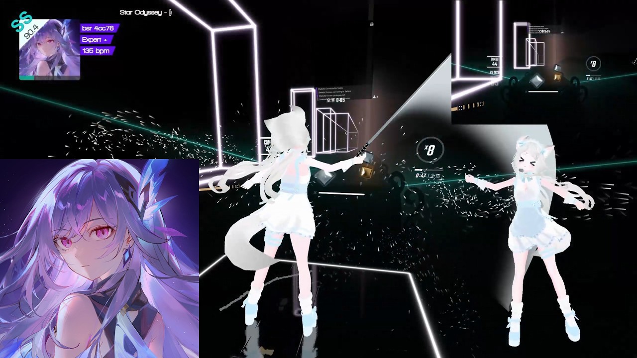 [비트세이버] 속세를 떠도는 수정별 / HOYO-MiX, 스즈키 아이리 [Expert+]