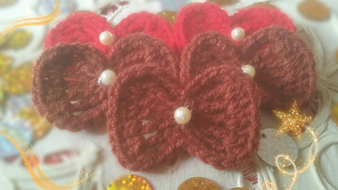 How to crochet a simple bow tutorial for beginners |Hook Creation