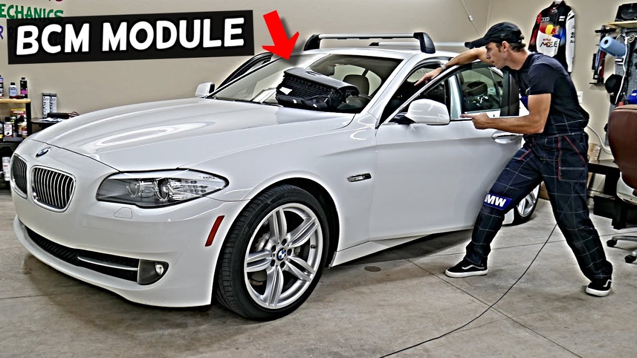 WHERE IS THE BCM MODULE BODY CONTROL MODULE ON BMW F10 F11 520i 523i 525i 528i 530i 535i 518d 520d 5