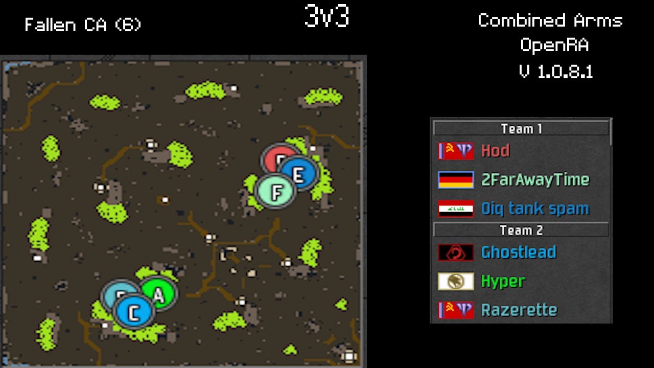 313# - Team game - 1 - 01/02/2026 - 3v3 - Combined Arms V1.0.8.1 (OpenRA)