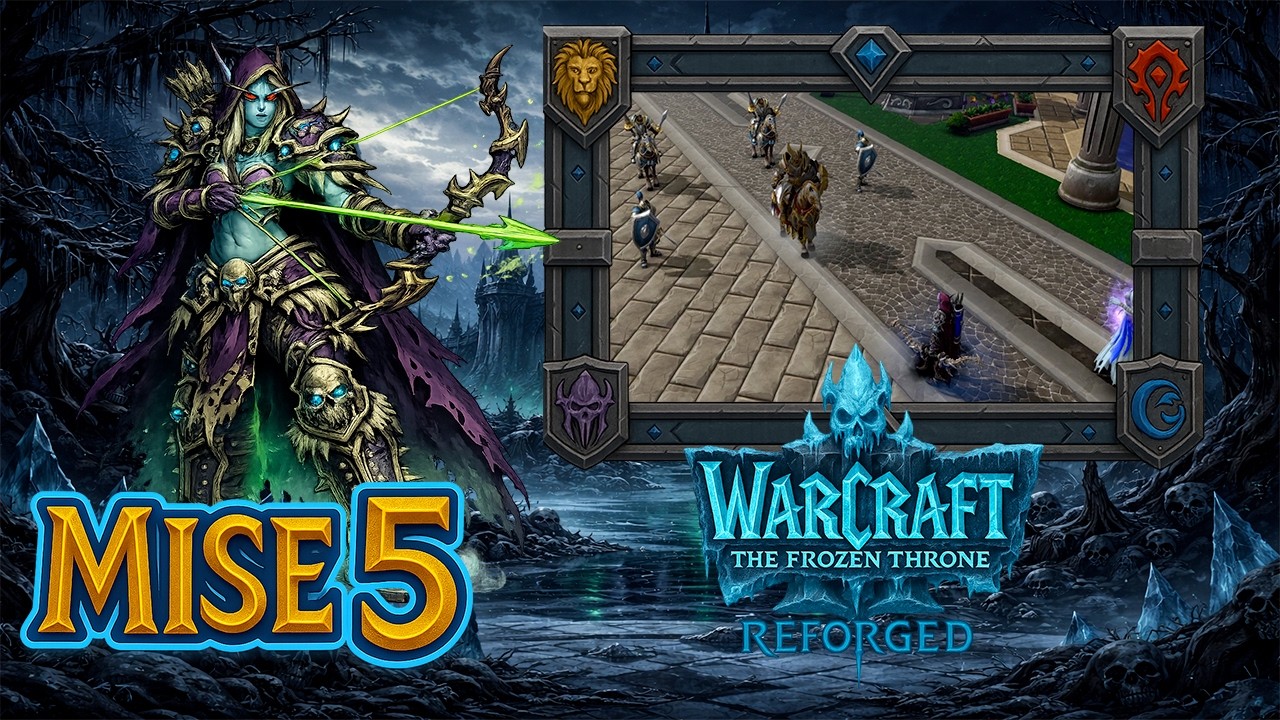 Warcraft 3 Reforged CZ Gameplay s CZ dabingem | Pohroma – Mise 5
