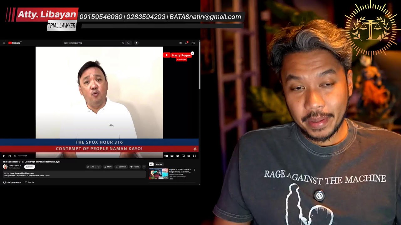 FUGITIVE FROM JUSTICE BA SI ATTY. HARRY ROQUE