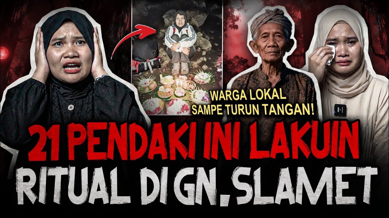 FULL MERINDING!! WARGA LOKAL SAMPE TURUN TANGAN? 21 PENDAKI INI LAKUIN RITUAL DI GUNUNG SLAMET