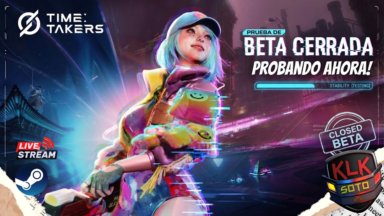 BETA CERRADA DE TIME TAKERS  - YA PUEDES JUGARLO EN STEAM GRATIS