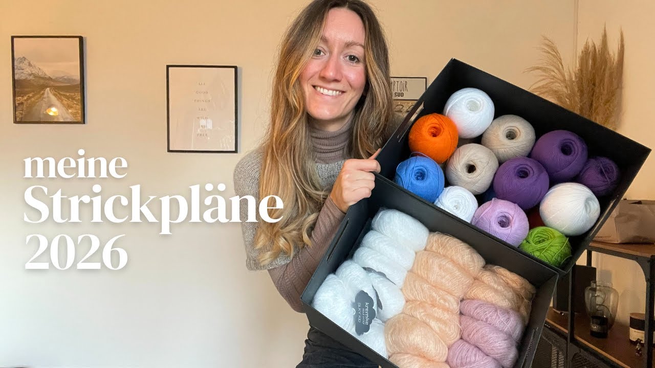 Meine Strickpläne in 2026 - Sophie Hood, Strickkleider, neue Anleitungen und Co.