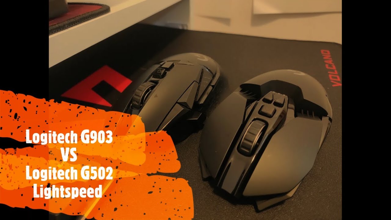 Logitech G903 vs Logitech G502 lightspeed