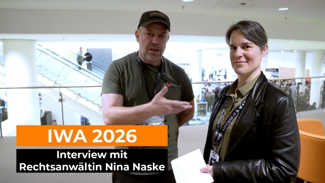 IWA 2026: Waffengesetz im Umbruch – Evaluierung, EU-Pläne & KRITIS – Nina Naske im Interview