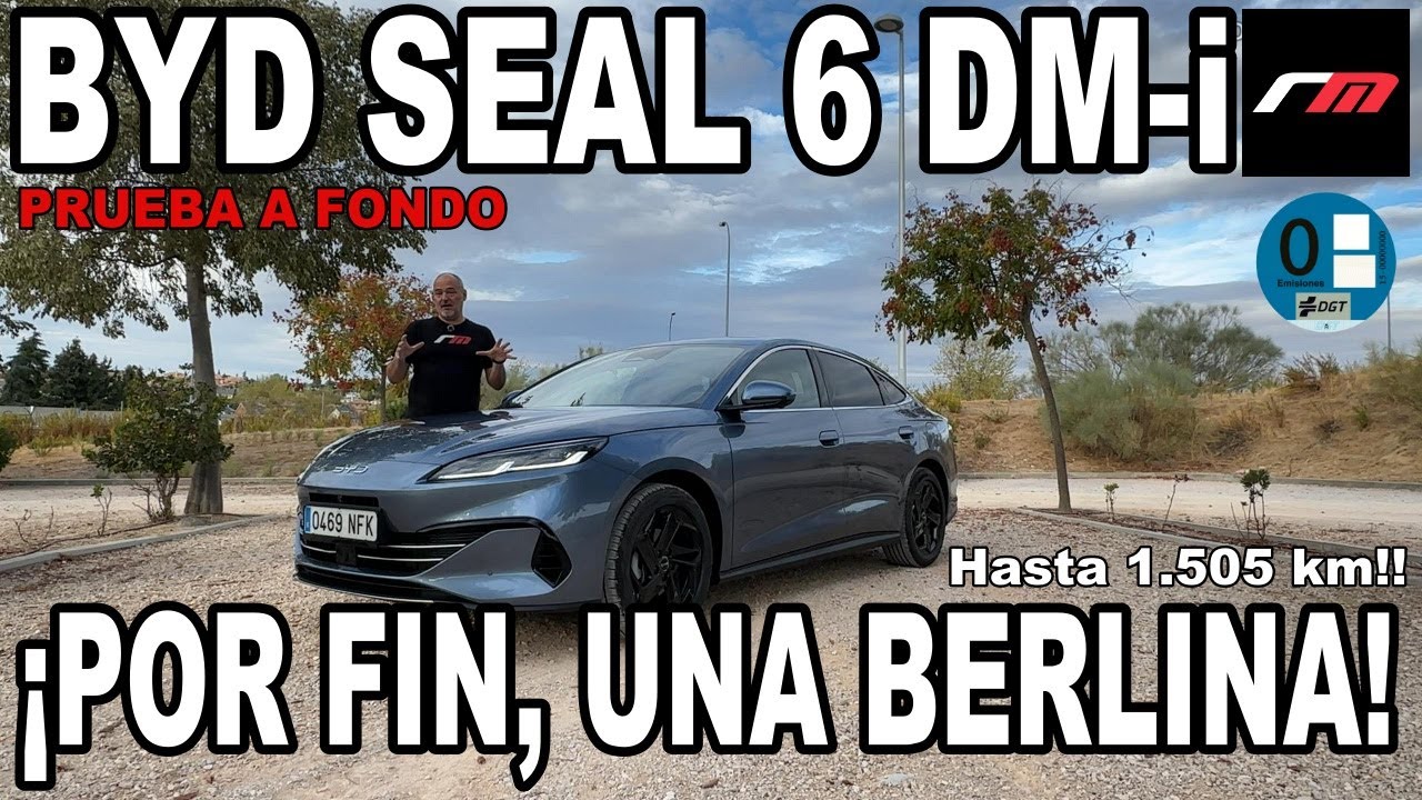 BYD SEAL 6 DM-i | BERLINA SEGMENTO D PHEV | PRUEBA A FONDO | revistadelmotor.es
