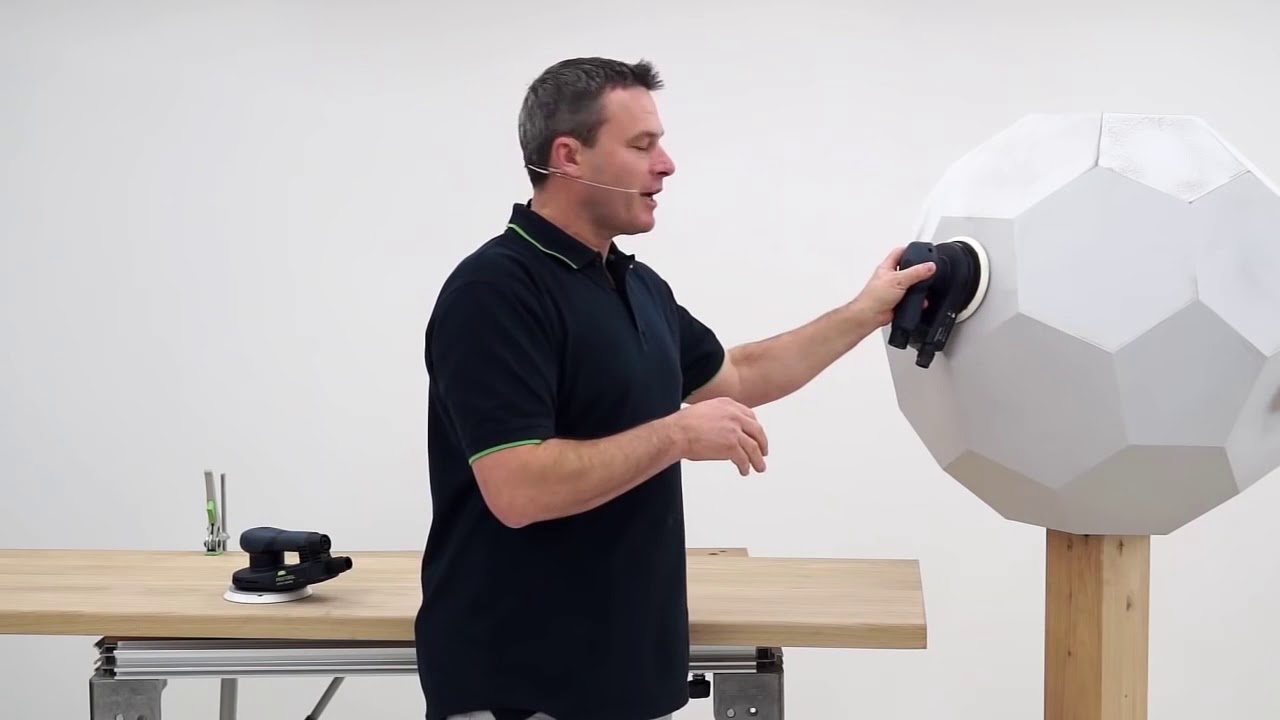 Festool TV. Выпуск 61 - Шлифовальная машинка ETS EC. Введение