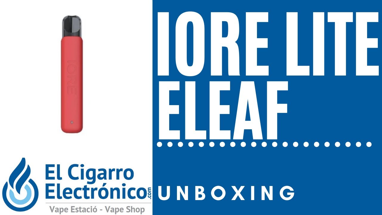 KIT POD IORE LITE DE ELEAF | Unboxing