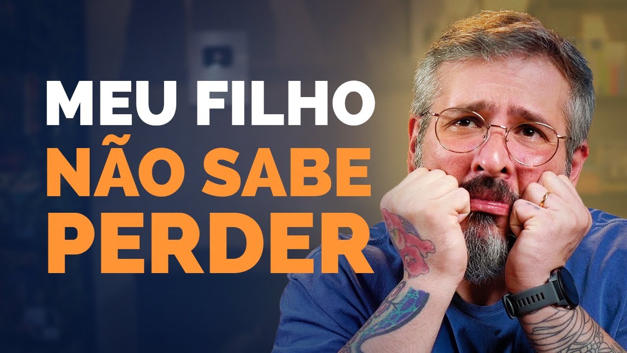 COMO LIDAR COM A DERROTA? AJUDANDO OS FILHOS  | Paizinho, Vírgula!