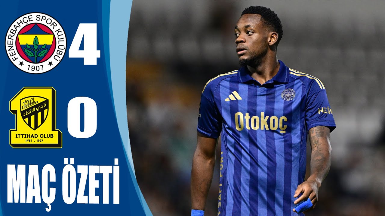Fenerbahçe El-İttihad MAÇ ÖZETİ | Fenerbahçe 4-0 İttihat Ozet