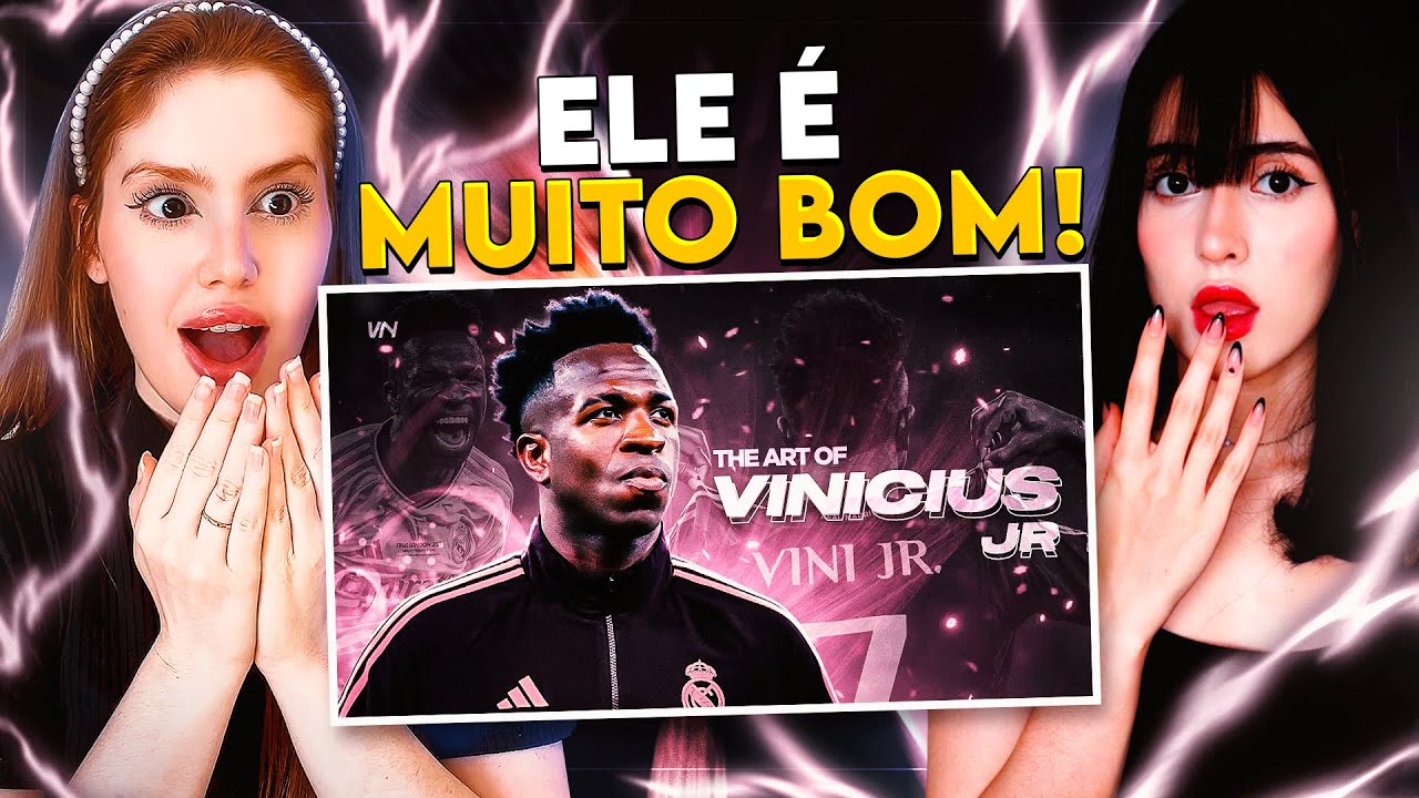 REACT | A Arte de Vinicius Júnior 🇧🇷 | CR Reacts