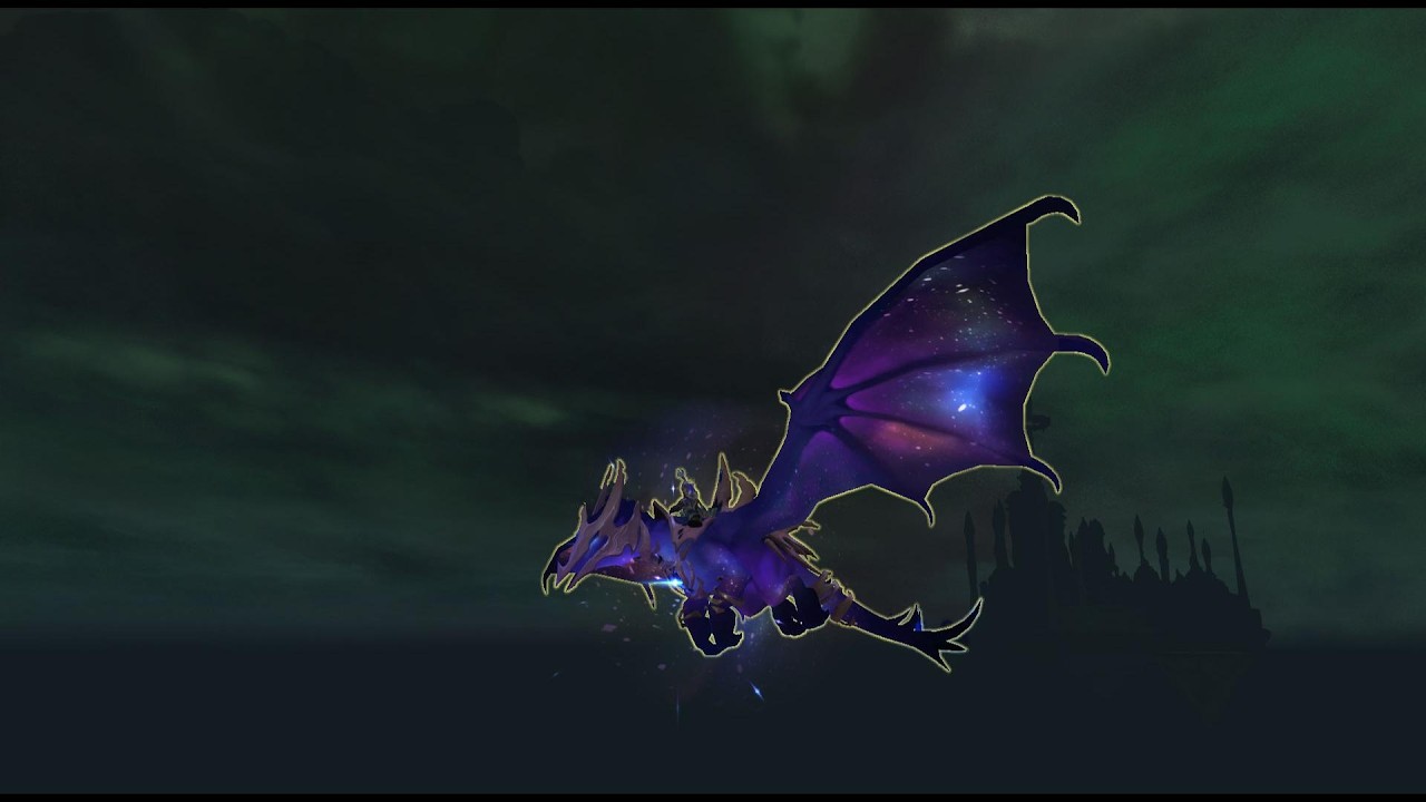 Last raid before Midnight... Invited back. I worked HARD to get this mount!!