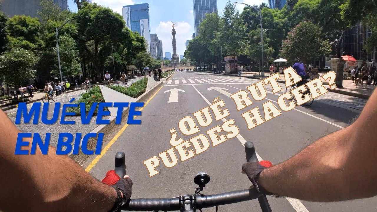 Así es el paseo dominical Muévete en Bici en CDMX