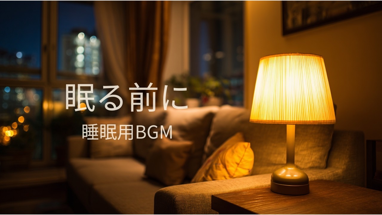 【睡眠用BGM】眠る前に、心をゆるめるピアノ。｜Calm Piano & Gentle Guitar