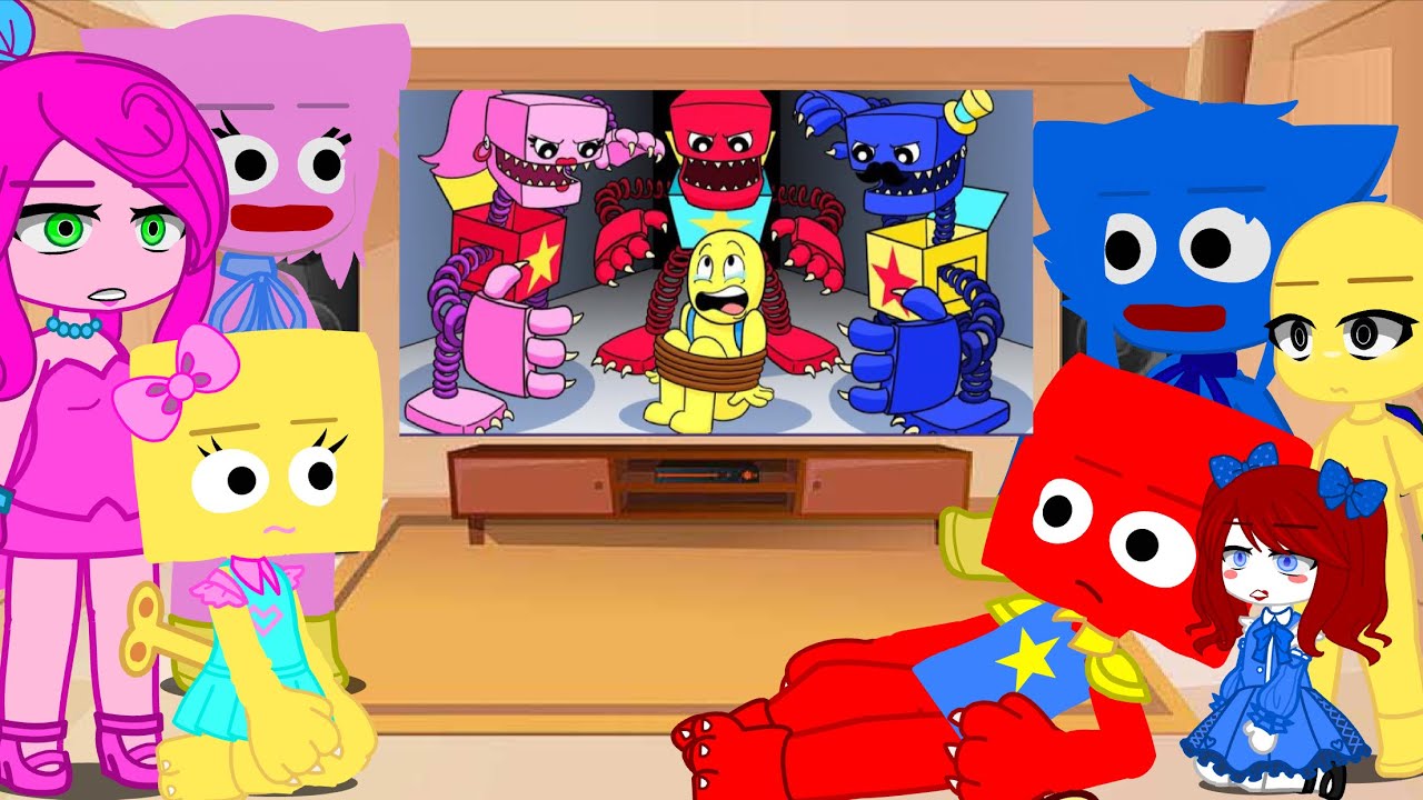Poppy Playtime React To Boxy Boo Family Reunion?! II Gacha Club II My AU