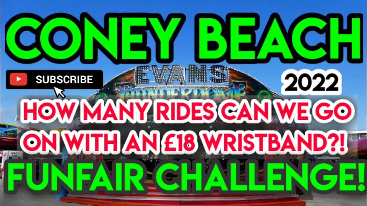 Funfair CHALLENGE! Coney Beach Porthcawl 2022