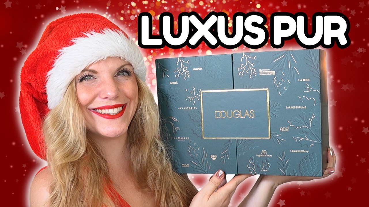 DOUGLAS LUXURY Adventskalender 2026 Unboxing! 😱 SELBER EIN EI GELEGT?! 🥚 (988&euro; Wert)