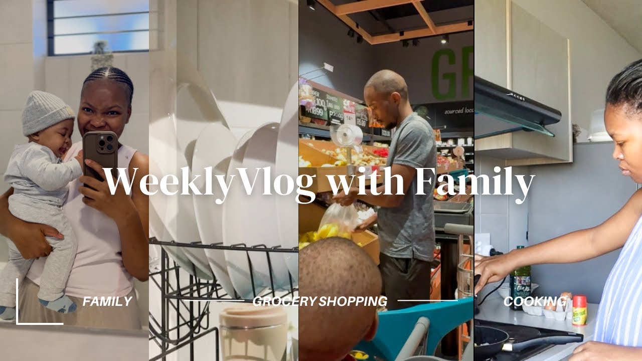 Weekly Vlog : Grocery shopping + Cooking for family + Unboxing
