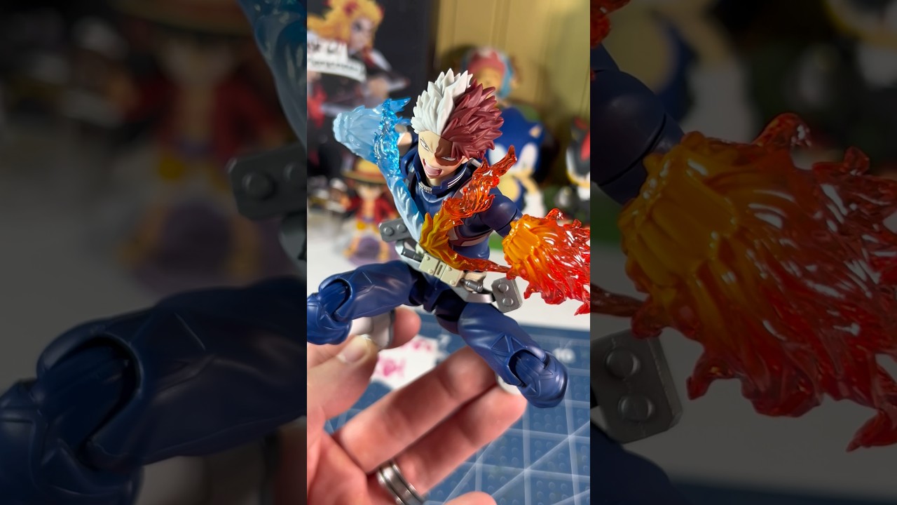 SH FIGUARTS SHOTO TODOROKI IS FINALLY HERE!!!!! #shfiguarts #mha #todoroki #deku