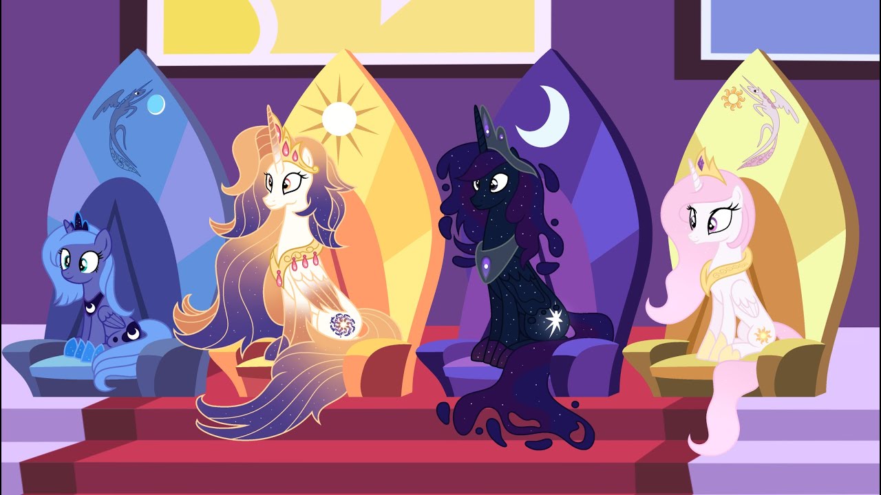 MLP Rulers of the sun and moon  ( SpeedPaint )